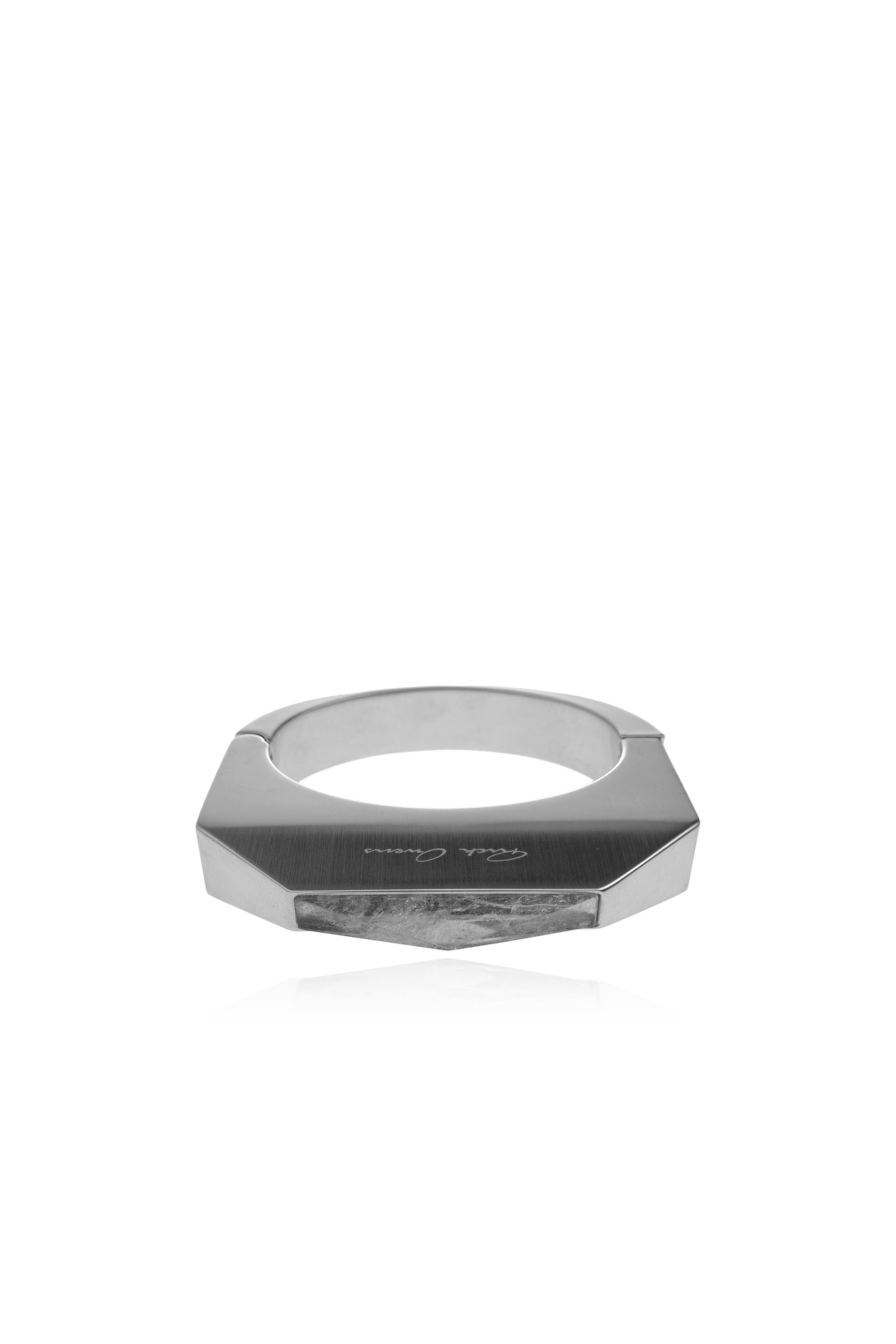 Rick Owens Bracelet with a crystal pyramid | Men's | Vitkac